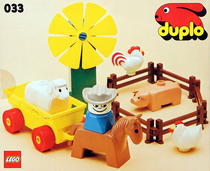 Конструктор LEGO (ЛЕГО) Duplo 033 Farm Animals