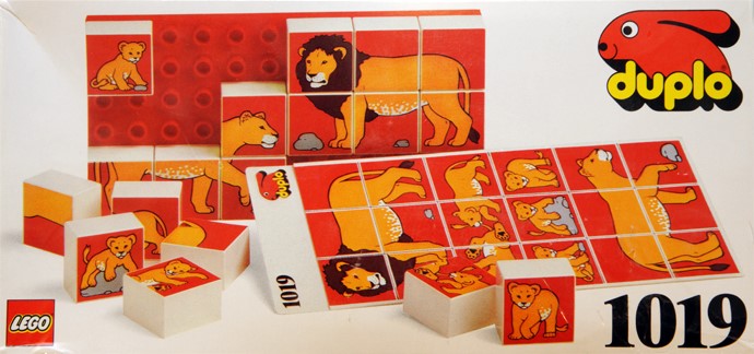 Конструктор LEGO (ЛЕГО) Dacta 1019 Mosaic Set (Lion)