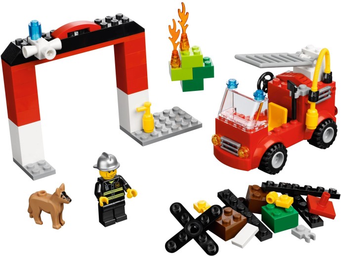 Конструктор LEGO (ЛЕГО) Bricks and More 10661 My First LEGO Fire Station