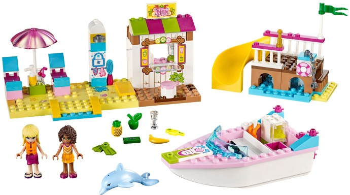 Конструктор LEGO (ЛЕГО) Juniors 10747 Andrea and Stephanie's Beach Holiday