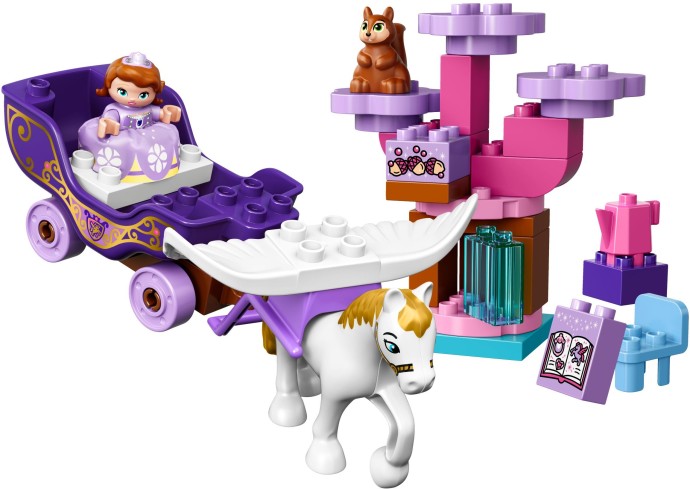 Конструктор LEGO (ЛЕГО) Duplo 10822 Sofia the First Magical Carriage