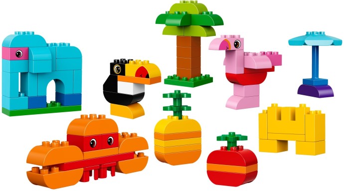 Конструктор LEGO (ЛЕГО) Duplo 10853 Abundant Wildlife Creative Building Set