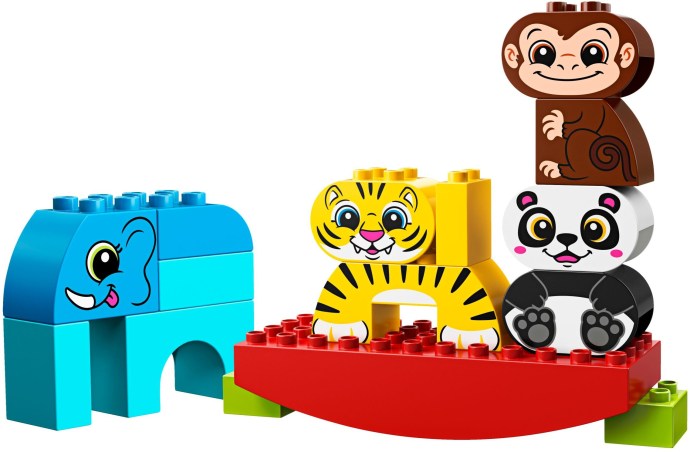 Конструктор LEGO (ЛЕГО) Duplo 10884 My First Balancing Animals