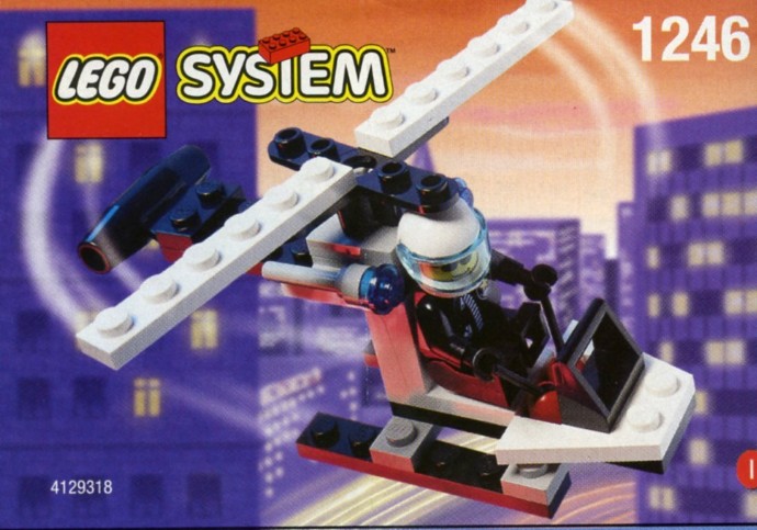 Конструктор LEGO (ЛЕГО) Town 1246 Helicopter