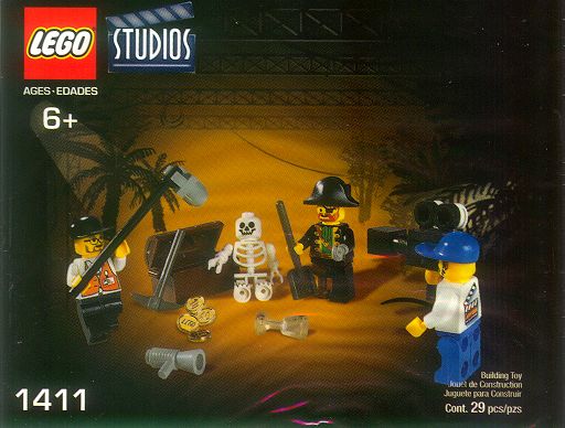 Конструктор LEGO (ЛЕГО) Studios 1411 Pirates Treasure Hunt
