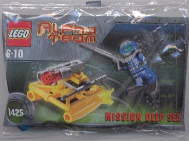 Конструктор LEGO (ЛЕГО) Alpha Team 1425 Alpha Team Jet Sub