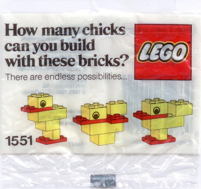 Конструктор LEGO (ЛЕГО) Basic 1551 Duck