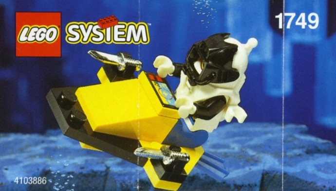 Конструктор LEGO (ЛЕГО) Aquazone 1749 Paravane