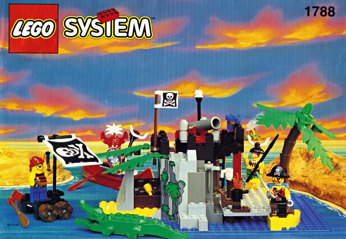 Конструктор LEGO (ЛЕГО) Pirates 1788 Treasure Chest