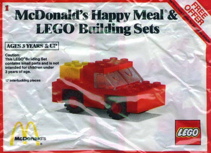 Конструктор LEGO (ЛЕГО) Basic 1912 Car