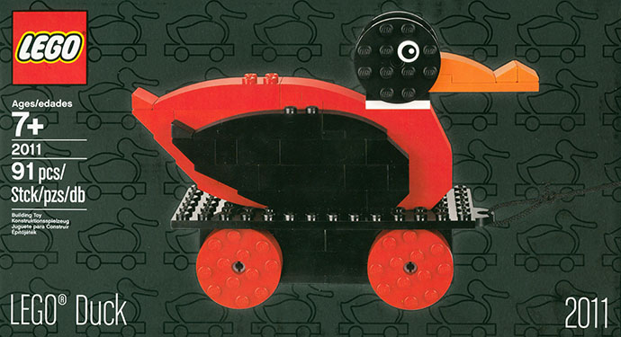 Конструктор LEGO (ЛЕГО) Miscellaneous 2011 LEGO Duck