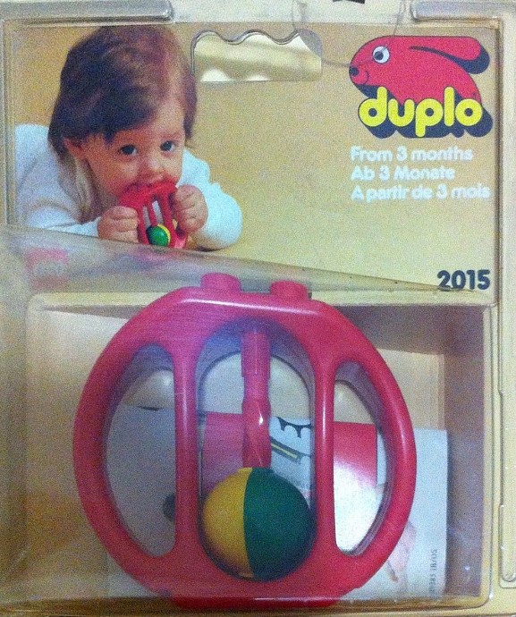 Конструктор LEGO (ЛЕГО) Duplo 2015 Oval Rattle