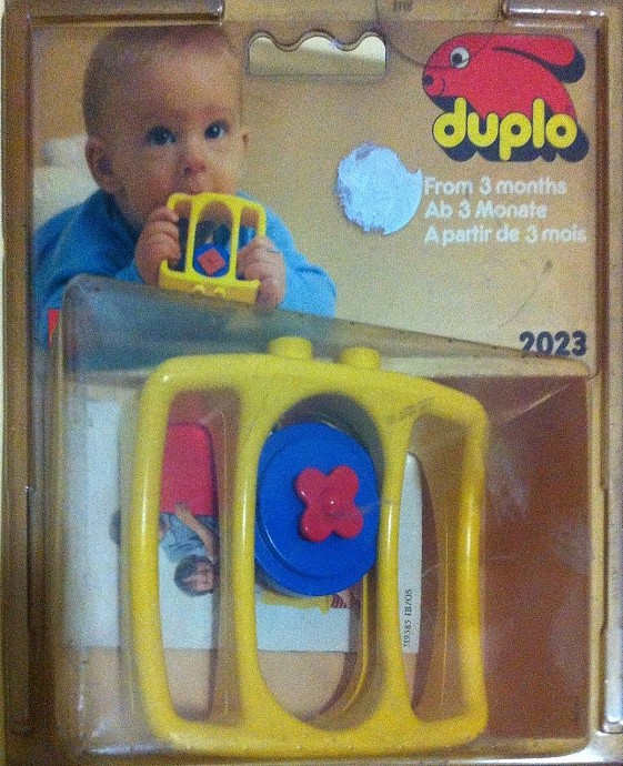Конструктор LEGO (ЛЕГО) Duplo 2023 Square Rattle