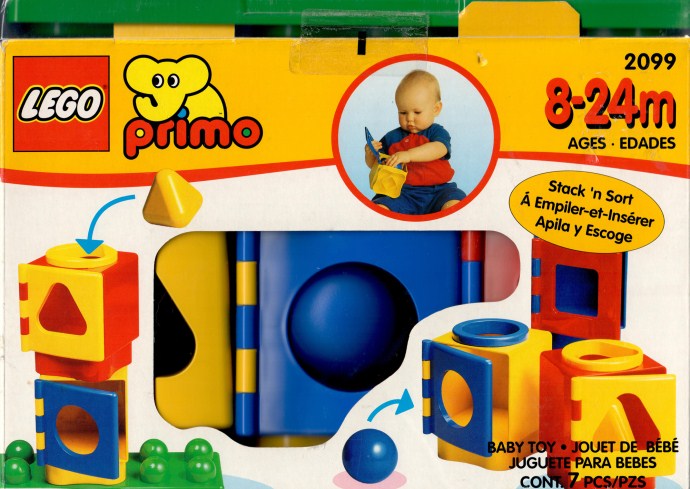 Конструктор LEGO (ЛЕГО) Primo 2099 The Shape Sorter