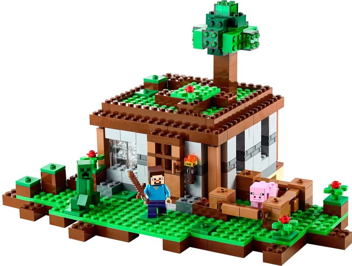 Конструктор LEGO (ЛЕГО) Minecraft 21115 The First Night