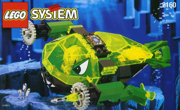 Конструктор LEGO (ЛЕГО) Aquazone 2160 Crystal Scavenger