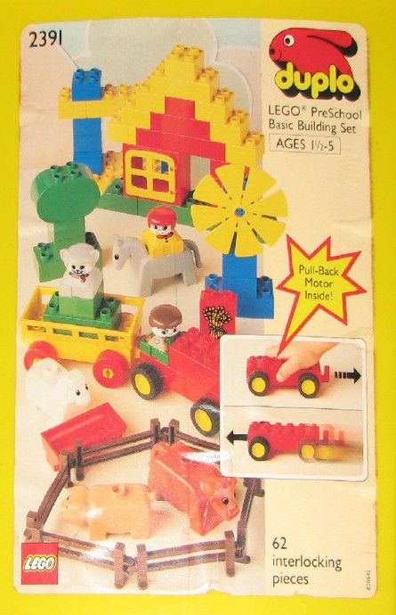 Конструктор LEGO (ЛЕГО) Duplo 2391 Farm in a Bucket