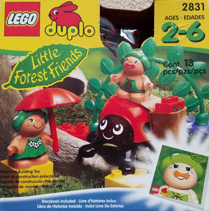 Конструктор LEGO (ЛЕГО) Duplo 2831 The Toadstools