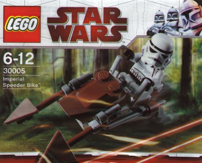 Конструктор LEGO (ЛЕГО) Star Wars 30005 Imperial Speeder Bike