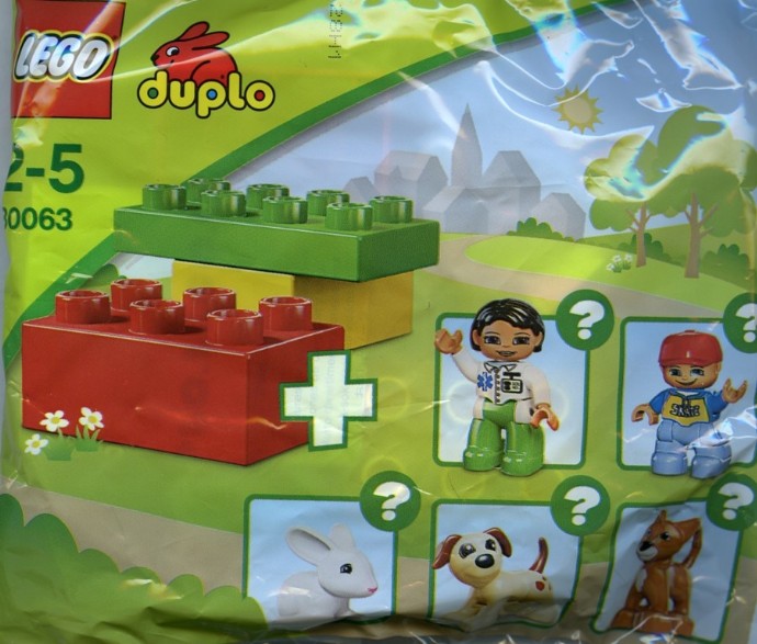 Конструктор LEGO (ЛЕГО) Duplo 30063 Vet - Dog