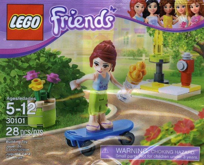 Конструктор LEGO (ЛЕГО) Friends 30101 Skateboarder