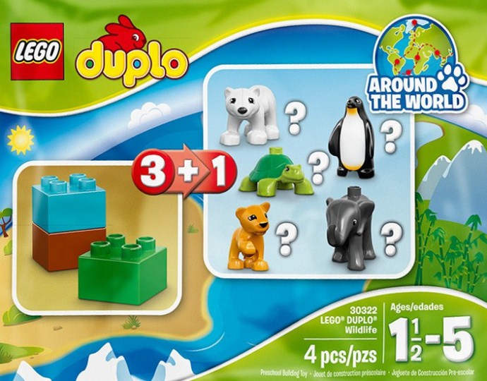 Конструктор LEGO (ЛЕГО) Duplo 30322 Wildlife - Elephant