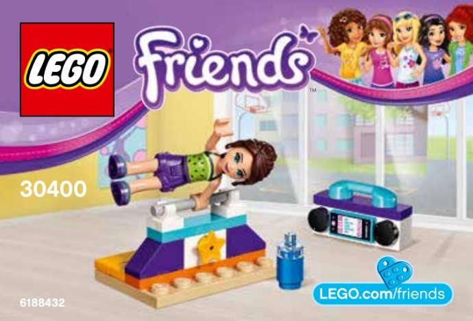 Конструктор LEGO (ЛЕГО) Friends 30400 Gymnastic Bar