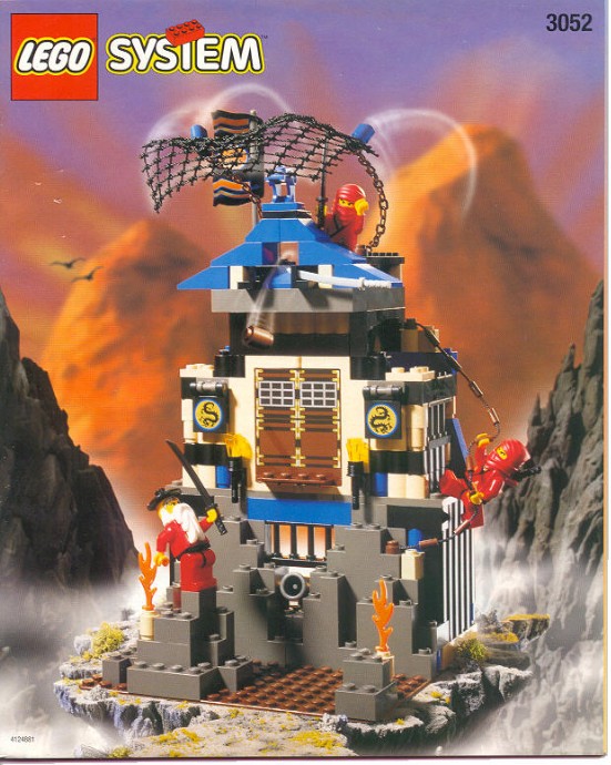 Конструктор LEGO (ЛЕГО) Castle 3052 Ninja Fire Fortress