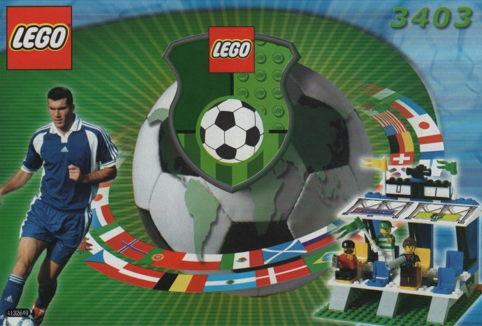 Конструктор LEGO (ЛЕГО) Sports 3403 Fans' Grandstand with Scoreboard
