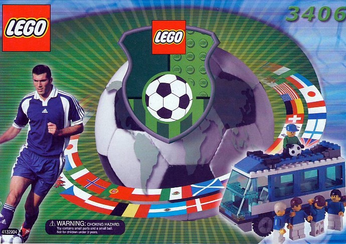 Конструктор LEGO (ЛЕГО) Sports 3406 Americas Team Bus