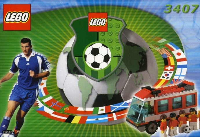 Конструктор LEGO (ЛЕГО) Sports 3407 Red Team Transport