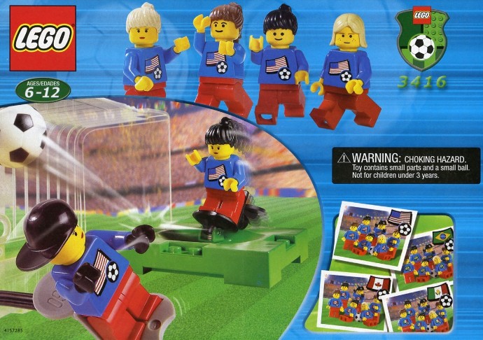 Конструктор LEGO (ЛЕГО) Sports 3416 Women's Team
