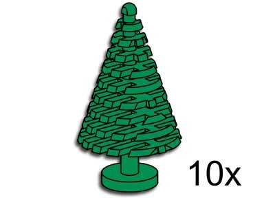 Конструктор LEGO (ЛЕГО) Bulk Bricks 3738 Spruce Tree Large 2 1/2