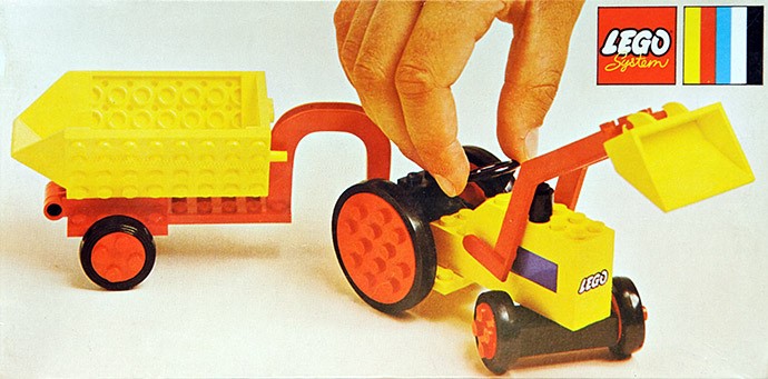 Конструктор LEGO (ЛЕГО) LEGOLAND 378 Tractor