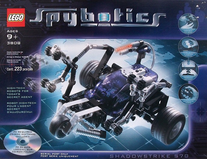 Конструктор LEGO (ЛЕГО) Spybotics 3808 Shadowstrike S70