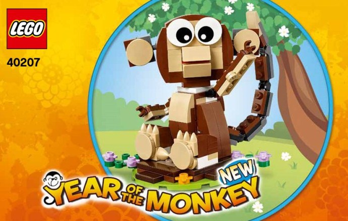 Конструктор LEGO (ЛЕГО) Seasonal 40207 Year of the Monkey