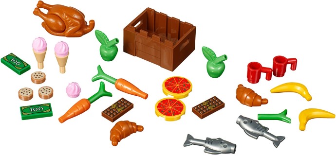 Конструктор LEGO (ЛЕГО) Xtra 40309 Food Accessories