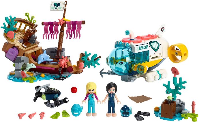 Конструктор LEGO (ЛЕГО) Friends 41378 Dolphins Rescue Mission