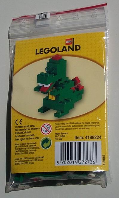 Конструктор LEGO (ЛЕГО) Promotional 4189224 Green dragon