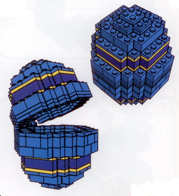 Конструктор LEGO (ЛЕГО) Promotional 4212852 Easter Egg Blue
