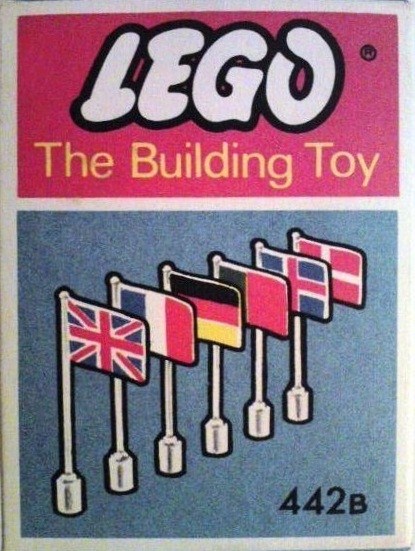 Конструктор LEGO (ЛЕГО) System 442B 6 International Flags (The Building Toy)
