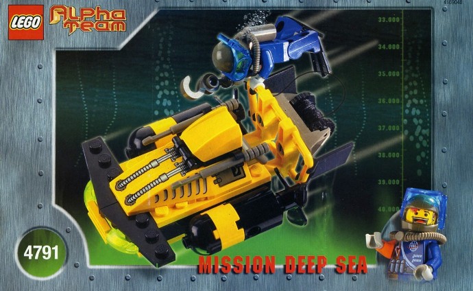Конструктор LEGO (ЛЕГО) Alpha Team 4791 Alpha Team Sub-Surface Scooter