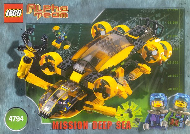 Конструктор LEGO (ЛЕГО) Alpha Team 4794 Alpha Team Command Sub