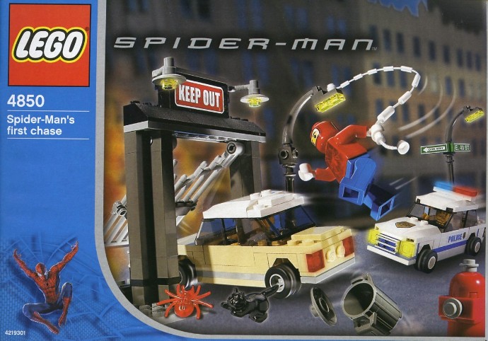 Конструктор LEGO (ЛЕГО) Spider-Man 4850 Spider-Man's first chase