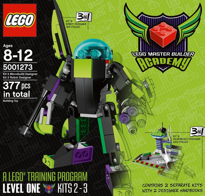 Конструктор LEGO (ЛЕГО) Master Builder Academy 5001270 Robot & Micro Designer