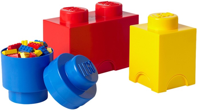 Конструктор LEGO (ЛЕГО) Gear 5004894 Storage Brick Multi Pack