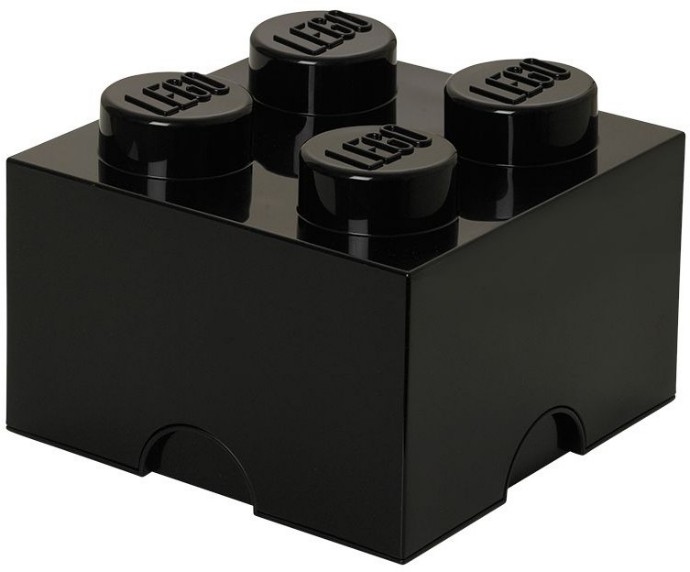 Конструктор LEGO (ЛЕГО) Gear 5005020 4 stud Black Storage Brick