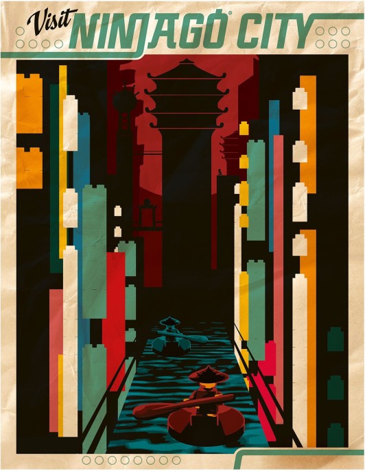 Конструктор LEGO (ЛЕГО) Gear 5005431 LEGO NINJAGO City Poster