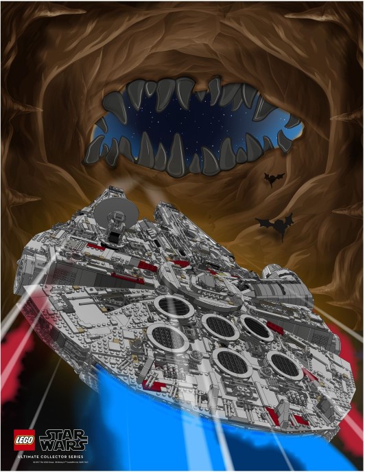 Конструктор LEGO (ЛЕГО) Gear 5005445 Millennium Falcon poster
