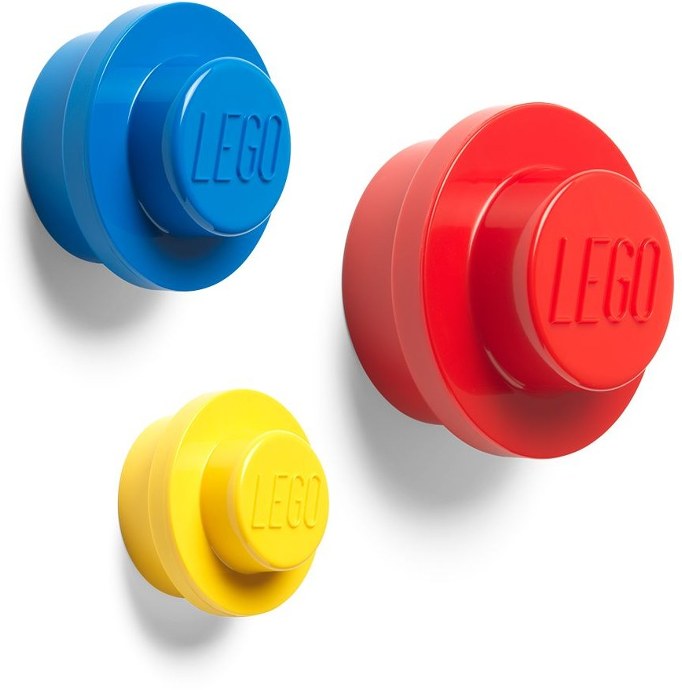 Конструктор LEGO (ЛЕГО) Gear 5005870 Red Bright Blue and Yellow Wall Hanger Set